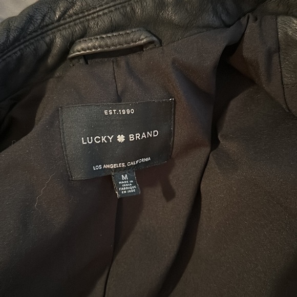 Lucky Brand Suede Moto jacket - Picture 3 of 3